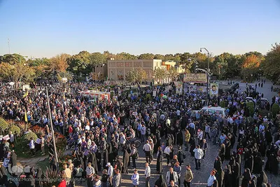 اجتماع ضدصهیونیستی مردم اصفهان در میدان امام حسین(ع)