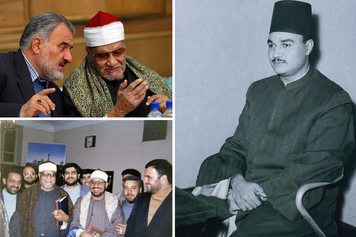 الشیخ شعیشع کان یرسم الآیات في تلاوته