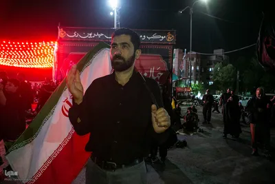  عزاداری شب شام غریبان در شهر ری
