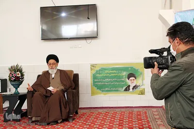 نشست خبری آیت الله مدرسی امام جمعه بخش مرکزی یزد‎‎