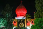 عزاداری دهه محرم در حرم علی بن حمزه(ع)