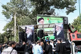 تشییع پیکر آیت الله آقا مرتضی تهرانی
