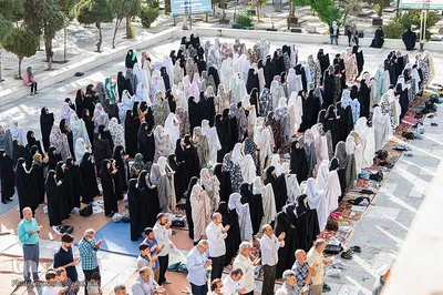 اقامه نماز عید قربان در کرج