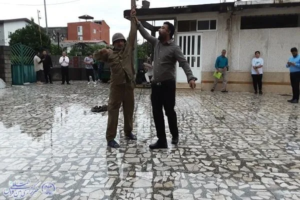 اجرای چهار نمایش منتخب بخش ملی تئاتر خیابانی ششمین اشکواره حسینی در ایزدشهر
