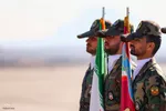 مراسم تشییع پیکر شهدای حادثه سقوط بالگرد در اصفهان
