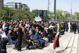 تشییع پیکر شهید گمنام