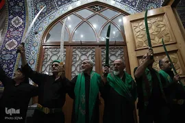 آیین سنتی مشق شمشیر در قم