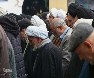 تشییع پیکر مرحوم حجت‌الاسلام ابطحی در اصفهان