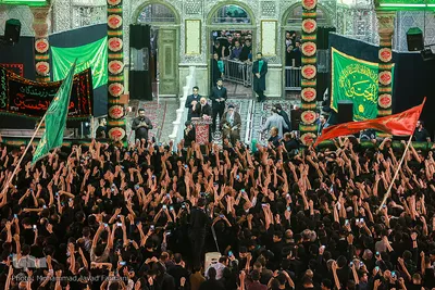 آیین سنتی مسلمیه در حرم سیدالکریم