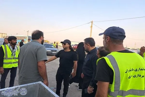 بازید مدیرکل دفتر امور شهری و شوراهای استانداری مازندران از موکب های مرز مهران