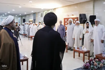 دیدار علمای اهل سنت با سرپرست حجاج ایرانی در مکه