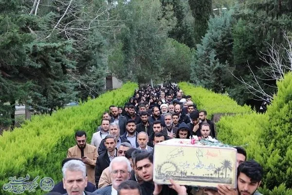 عطرافشانی دانشگاه مازندران با رایحه فاطمی شهید گمنام