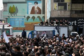 تشییع پیکر رئیس جمهور شهید در تهران (۲)
