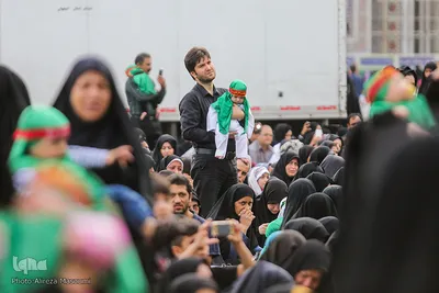 همایش شیرخوارگان حسینی در حرم امام رضا(ع)