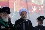 اهتزاز پرچم حرم حضرت اباعبدالله الحسین(ع) در شیراز