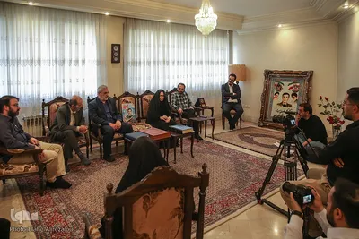 دیدار با خانواده شهید قرآنی