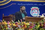 فیلم | مدیحه‌سرایی سیدرضا نریمانی در جشن ولادت حضرت قائم(عج)