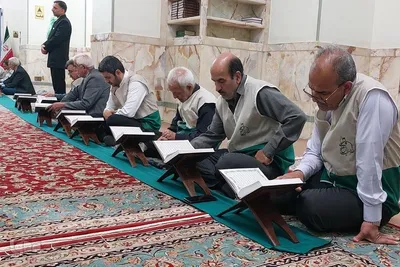 کرسی تلاوت رضوی زیارتگاه شهید مدرس - کاشمر
