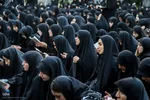 مراسم زیارت عاشورا بسیجیان همدان‎