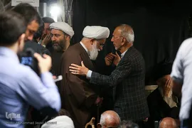 تشییع پیکر آیت الله آقا مرتضی تهرانی