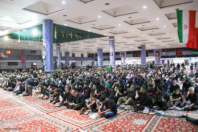 آیین دوازدهمین سال مراسم عزاداری هفتم شهادت امام حسین(ع)
