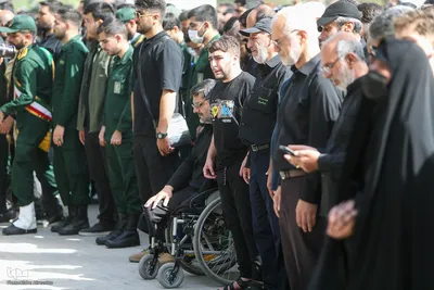 مراسم خاکسپاری سرداران حاجی‌زاده، باقری