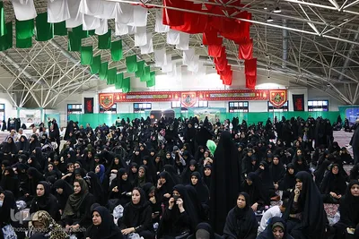 قافله عزاداری و اجتماع خادم‌یاران و یاوران رضوی در اصفهان