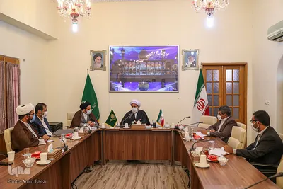 دیدار مدیر کل اوقاف با نماینده رهبر معظم انقلاب در فارس