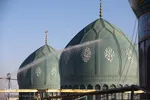 آیین شست و شوی گنبد مسجد جمکران