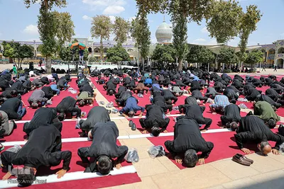 عزاداری ظهر تاسوعا در حرم شاهچراغ(ع)