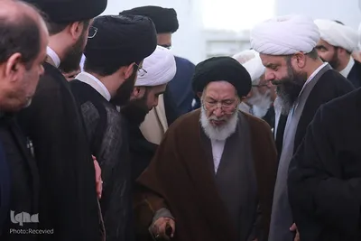 مراسم ترحیم احمد مهدوی دامغانی