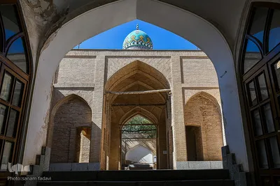 افراشته فیروزه‌ای؛ مسجد رکن الملک اصفهان‎‎
