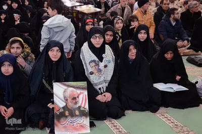 مراسم اربعین شهید سپهبد حاج قاسم سلیمانی و همرزمان شهیدش در تبریز