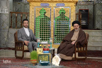 مراسم تحویل سال نو در آستان مقدس امامزاده سید حمزه(ع)‎ - تبریز