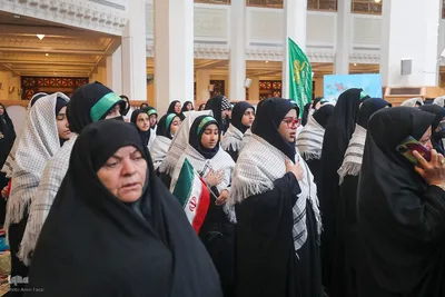مراسم اربعین شهدای حمله تروریستی کرمان‎