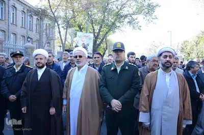 راهپیمایی حمایت از کودکان و مردم مظلوم غزه در تبریز‎