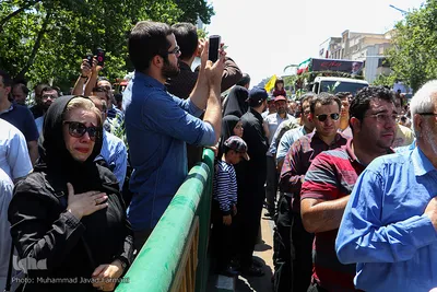 تشییع پیکر مطهر شهدای حادثه تروریستی تهران