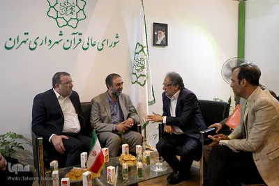 غرفه شورای عالی قرآن شهرداری تهرا در دهمین روز بیست و هفتمین نمایشگاه بین‌المللی قرآن کریم