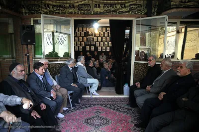 مجلس ترحیم مرحوم استاد «محمد تقی مروت» در خانه مداحان ایران