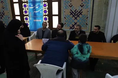 برپایی میز خدمت آموزش و پرورش آذربایجان شرقی در نمازجمعه تبریز