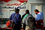 استقرار قرارگاه مرزی امداد و نجات در مرز تمرچین پیرانشهر‎