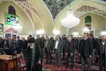 حضور استاندار آذربایجان شرقی در جمع نمازگزاران مسجد سیدحمزه