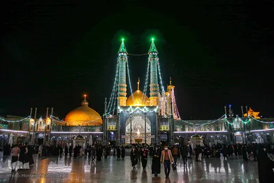 میلاد امام علی(ع) در حرم کریمه اهل‌بیت (س)