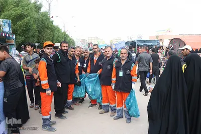 راهپیمایی اربعین حسینی(ع) در جاده نجف-کربلا/عکاس:طاها نظیری