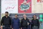 دیدار مدیرعامل اتحادیه تشکلهای قرانی کشور با پدر شهید اسلامی‎‎