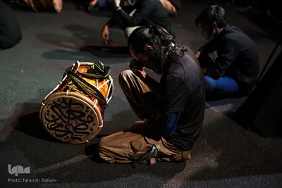 رونمایی از دیوارنگاره محرمی ۱۴۰۰ میدان ولیعصر(عج)