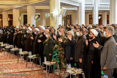 مراسم سومین روز خاکسپاری پیکر مطهر سردار شهید حاج عبدالله اسکندری