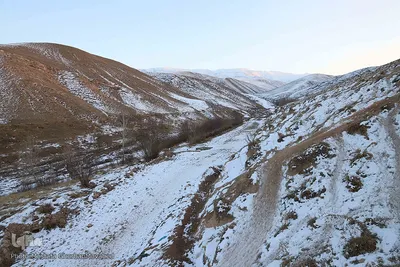 برف و یخبندان روستای «کردلر» در اهر