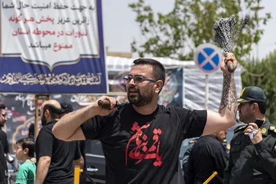عزاداری عاشورای حسینی در کرج‎
