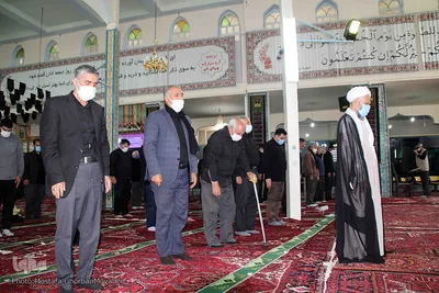 اقامه نماز ظهر عاشورا در اهر